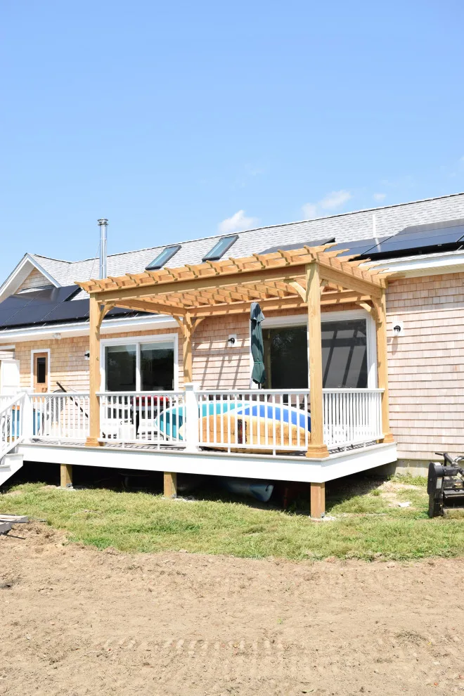 Bespoke Unfinished Timber Pergola by Baystate Outdoor Personia - Photo 3