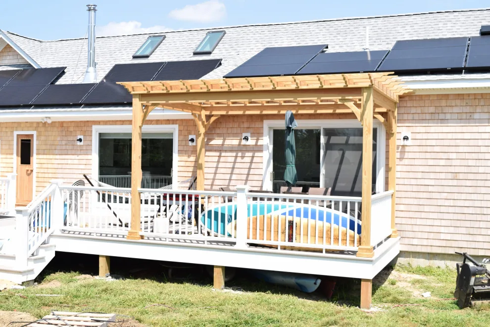 Bespoke Unfinished Timber Pergola by Baystate Outdoor Personia - Photo 2