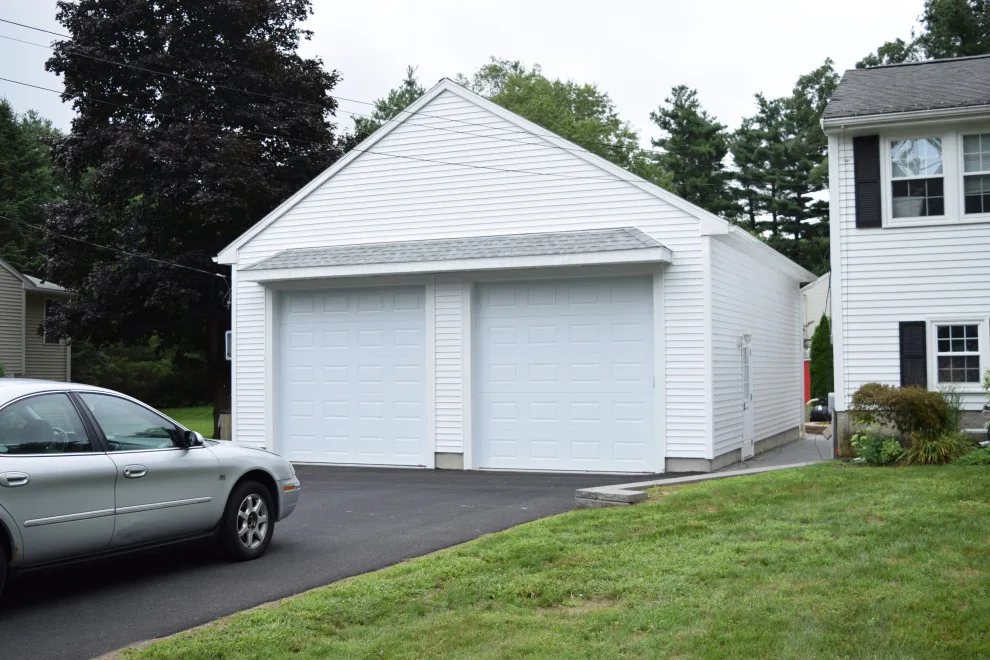 Personalized Vinyl Double Car Garage by Baystate Outdoor Personia - Photo 2