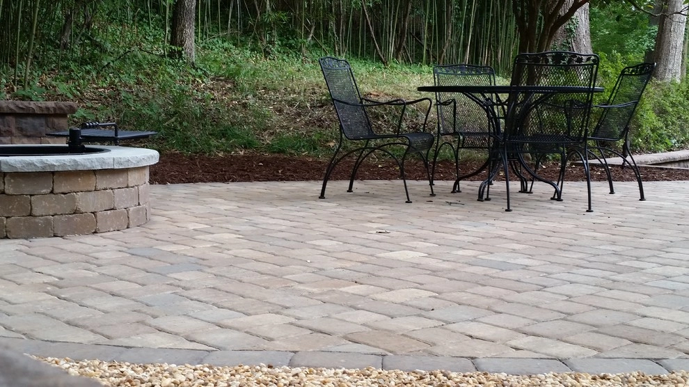Walkways, retaining walls, patio with fire pit! by SecureTurf - Charlotte Landscaping Experts - Photo 6