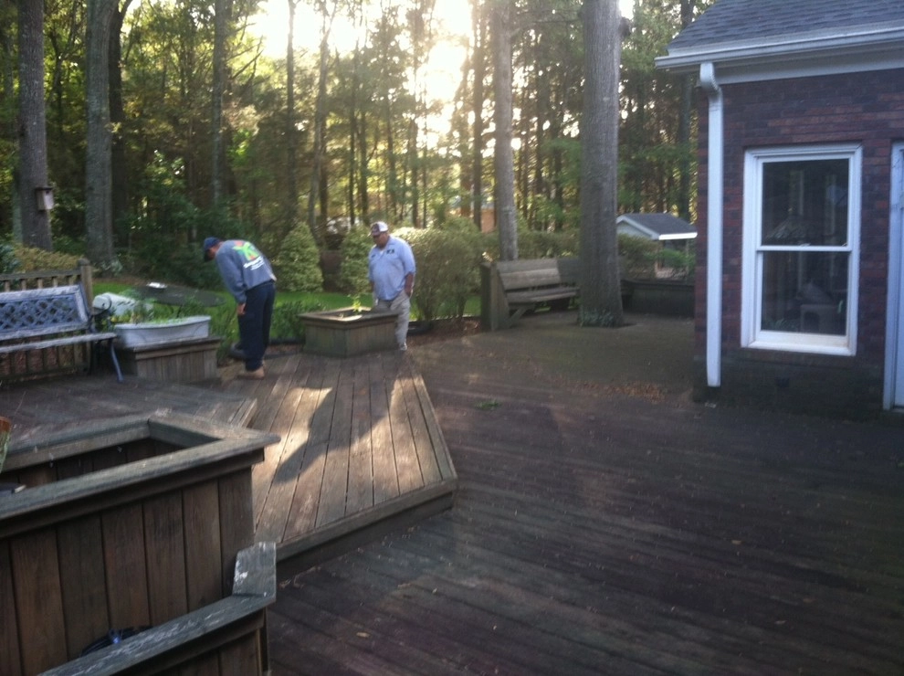 Deck Removal for New Outdoor Living space by SecureTurf - Charlotte Landscaping Experts - Photo 5