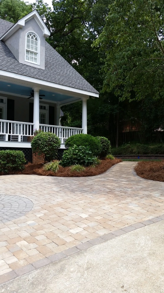 Walkways, retaining walls, patio with fire pit! by SecureTurf - Charlotte Landscaping Experts - Photo 10