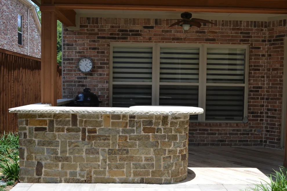 Dallas - Roof Addition, Paving, Kitchen by Ortus Exteriors - Photo 7