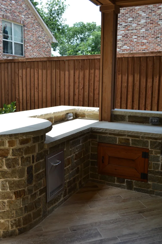 Dallas - Roof Addition, Paving, Kitchen by Ortus Exteriors - Photo 8