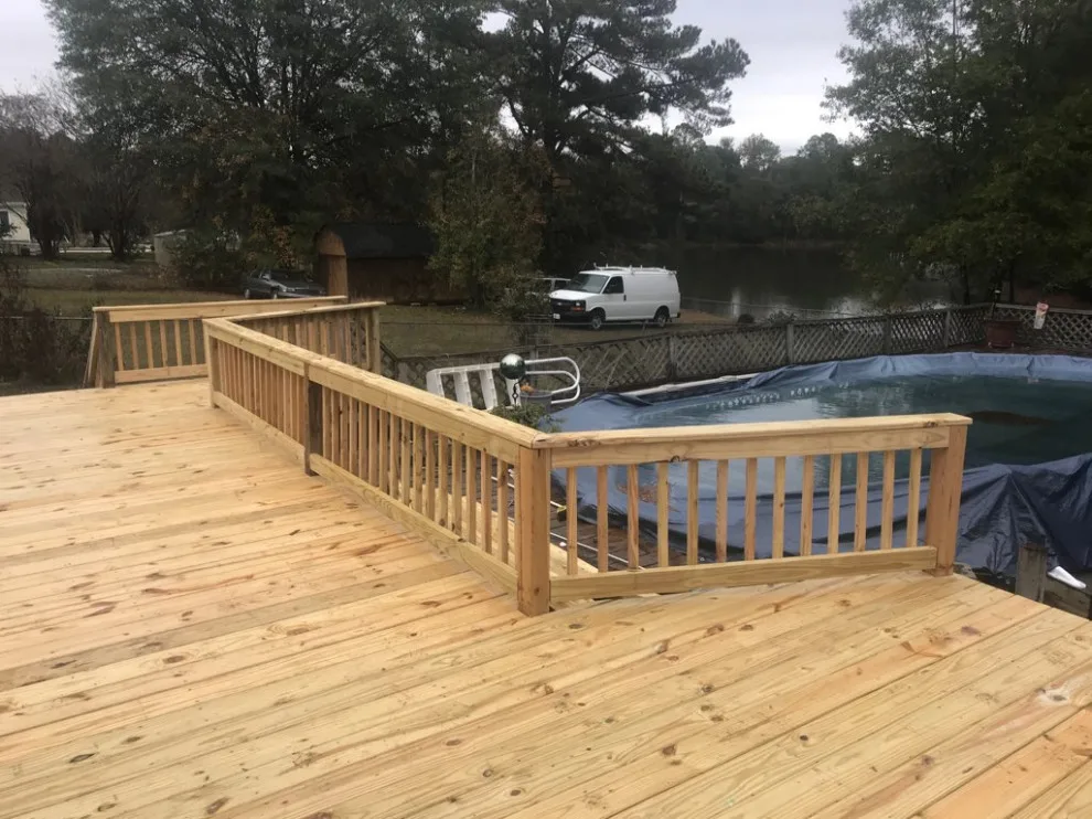 Deck and Pool Deck Renovation by L3 Installer Services, LLC. - Photo 7