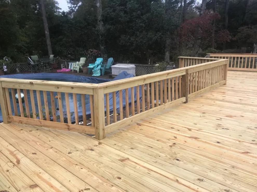 Deck and Pool Deck Renovation by L3 Installer Services, LLC. - Photo 3