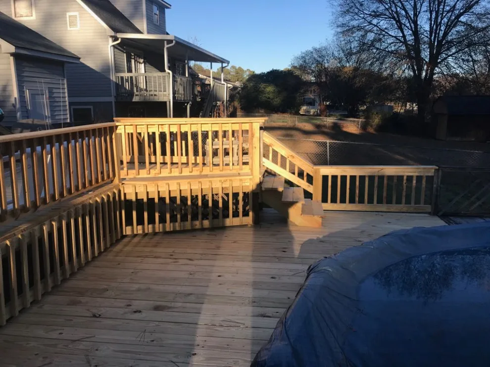 Deck and Pool Deck Renovation by L3 Installer Services, LLC. - Photo 8