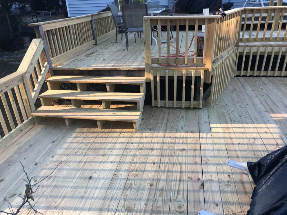 Deck and Pool Deck Renovation by L3 Installer Services, LLC. - Photo 4