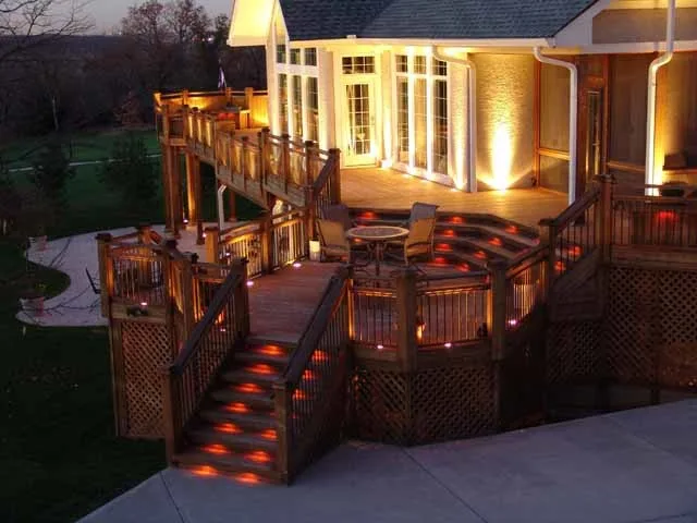 Outdoor Deck and Porch Illumination by Decks By Dan KC - Photo 5