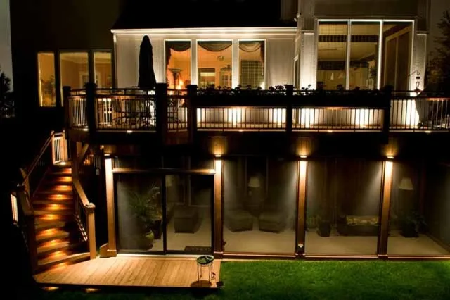 Outdoor Deck and Porch Illumination by Decks By Dan KC - Photo 6