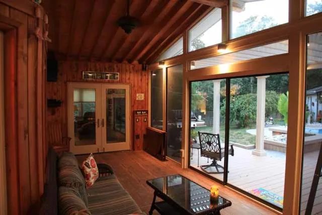 Classic White Pergola and Deck Illumination by Decks By Dan KC - Photo 6