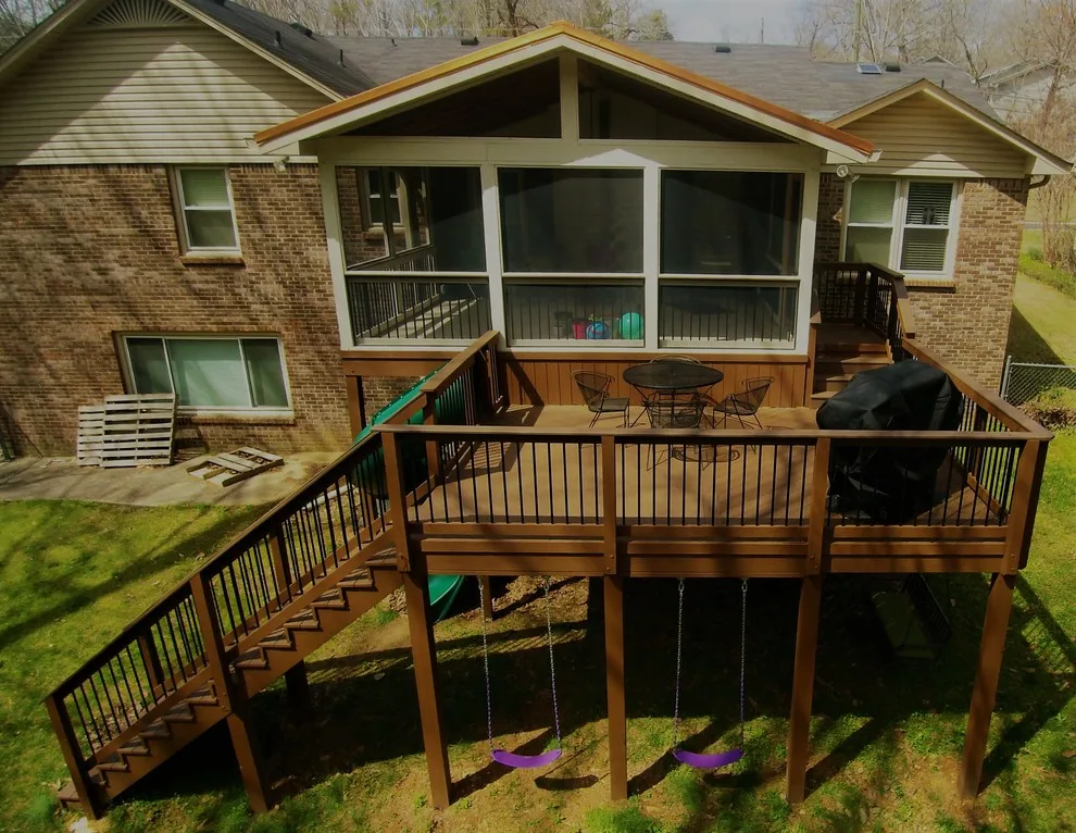 Hoover, AL Deck and Screened Porch Combo Project by Archadeck Of Birmingham - Photo 3