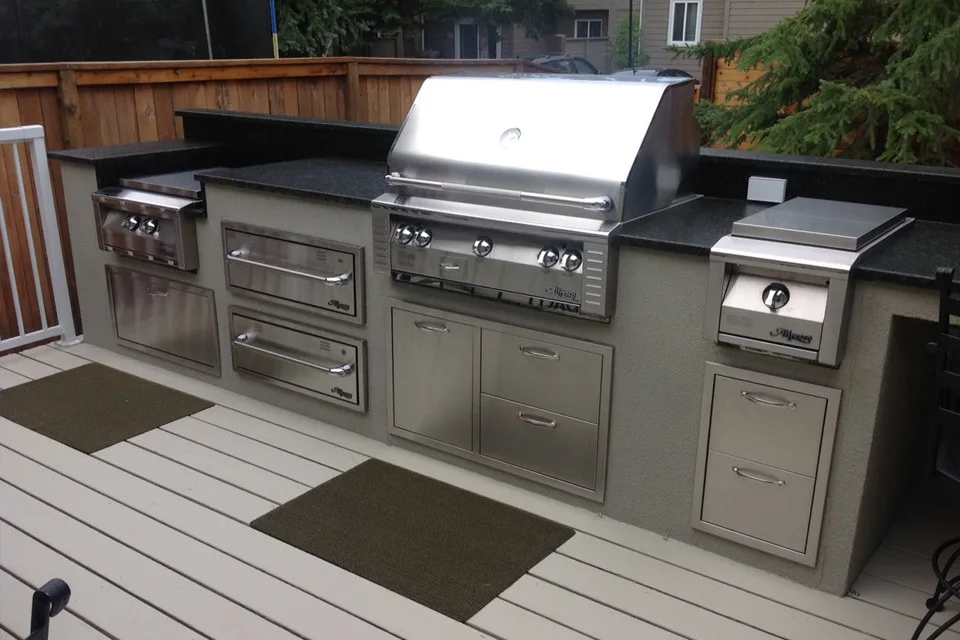 Custom Grill Station for the Deck by Outdoor Living Concepts - Photo 2