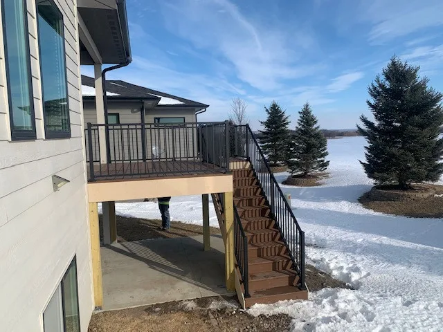 Composite Deck Expansion by Ankeny Deck Specialist - Photo 17