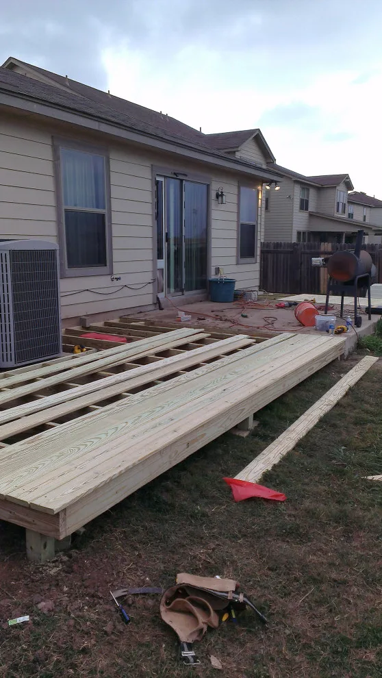 Treated Deck for Pressure Resistance by Exterior Restoration Services LLC - Photo 2