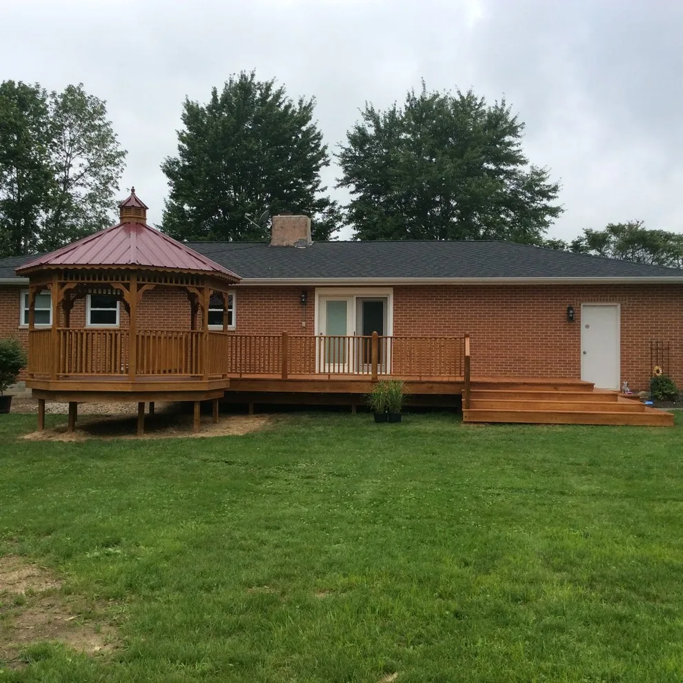 Deck and Gazebo Combo by Sweetwater Woodcraft - Photo 9