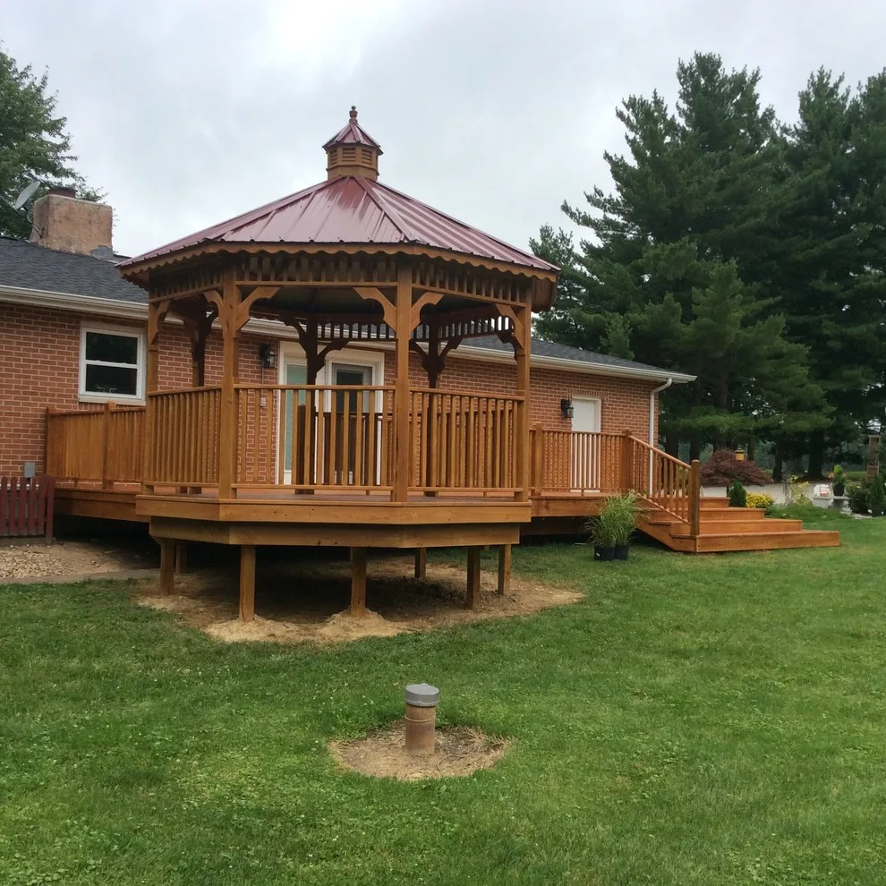 Deck and Gazebo Combo by Sweetwater Woodcraft - Photo 7
