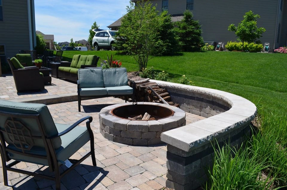 Custom Fire Pits / Outdoor Kitchen Construction by Shamrock Hardscapes And Restoration - Photo 8