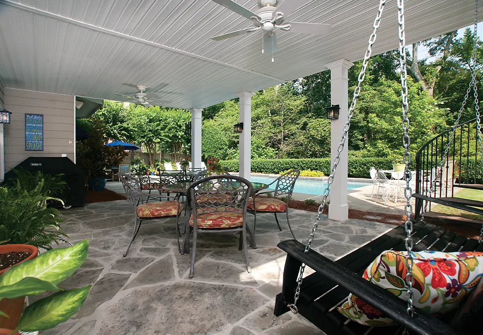 Drainage-Integrated Decks for Dry Porches Below by Atlanta Decking & Fence Co., Inc. - Photo 8