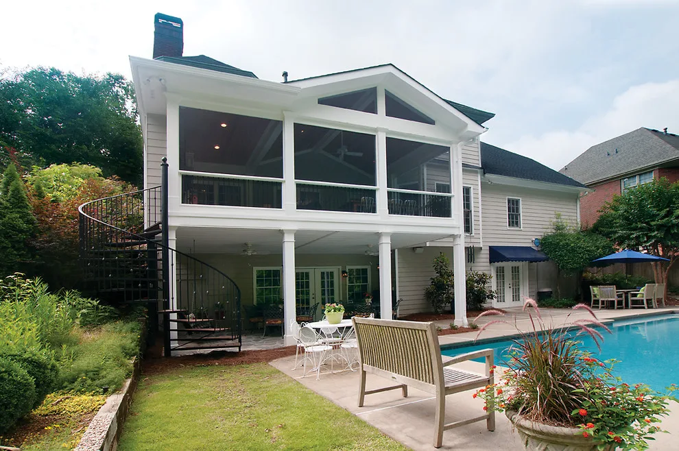 Drainage-Integrated Decks for Dry Porches Below by Atlanta Decking & Fence Co., Inc. - Photo 5