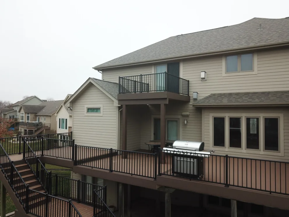 Twin Level Timbertech Terrain by Deck & Drive Solutions - Photo 5
