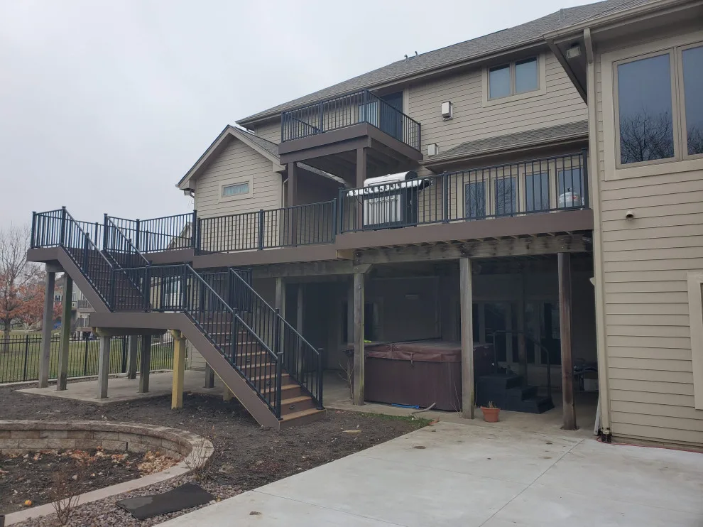 Twin Level Timbertech Terrain by Deck & Drive Solutions - Photo 3
