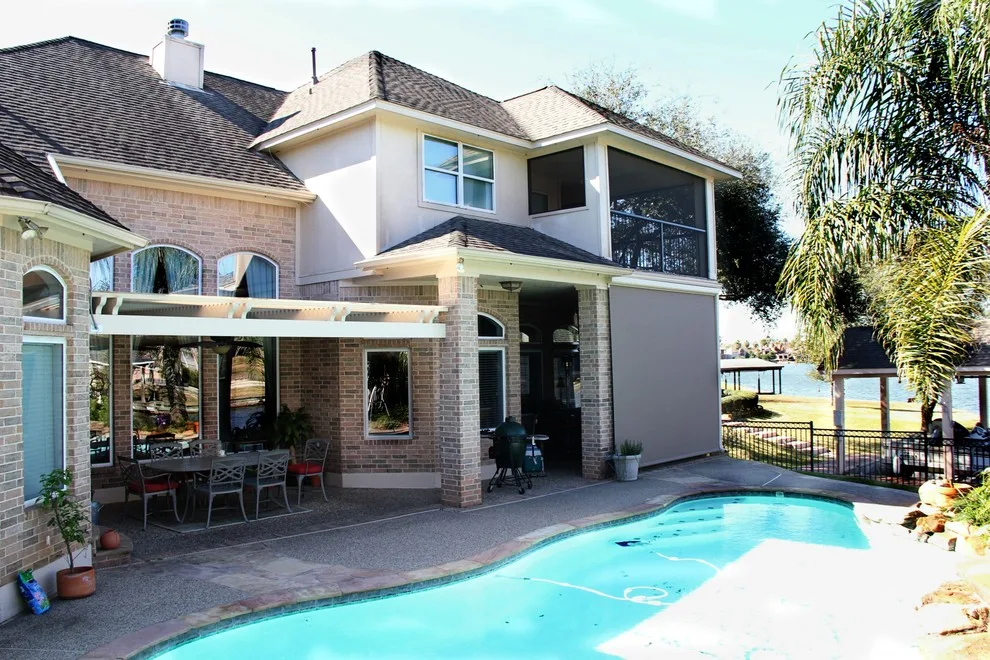 Automated Drop Screens by Conroe Awning And Screen - Photo 4