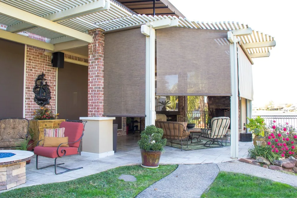 Automated Drop Screens by Conroe Awning And Screen - Photo 3