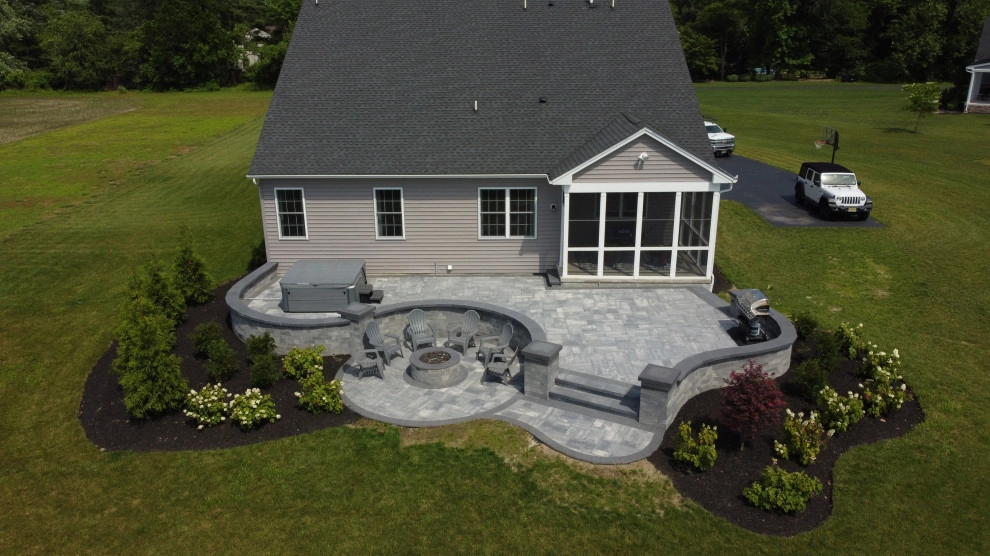 Multi level patio by Sherwood Landscape Lighting And Design - Photo 3
