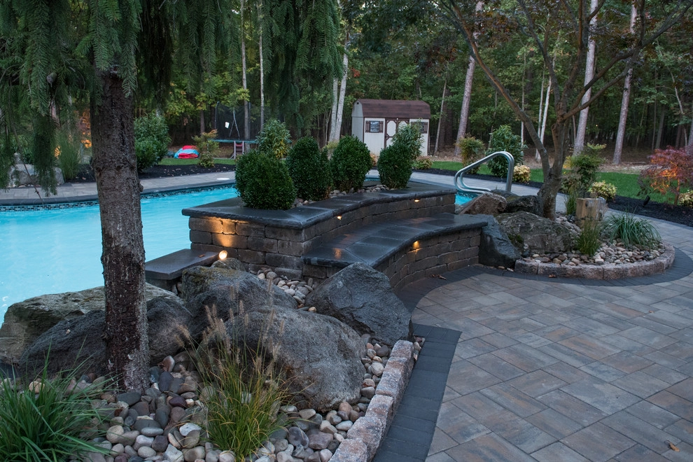 From Green to Clean. Check out this fabulous poolscape! by Sherwood Landscape Lighting And Design - Photo 3