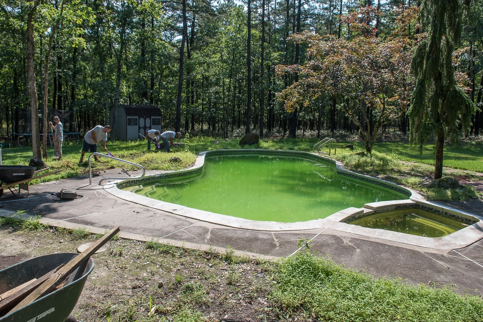 From Green to Clean. Check out this fabulous poolscape! by Sherwood Landscape Lighting And Design - Photo 4
