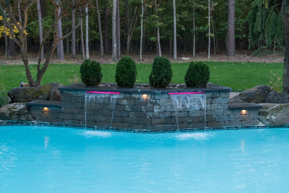 From Green to Clean. Check out this fabulous poolscape! by Sherwood Landscape Lighting And Design - Photo 5