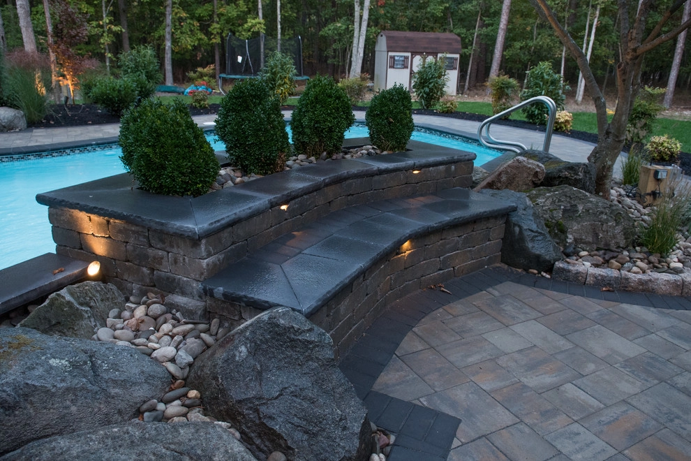 From Green to Clean. Check out this fabulous poolscape! by Sherwood Landscape Lighting And Design - Photo 2