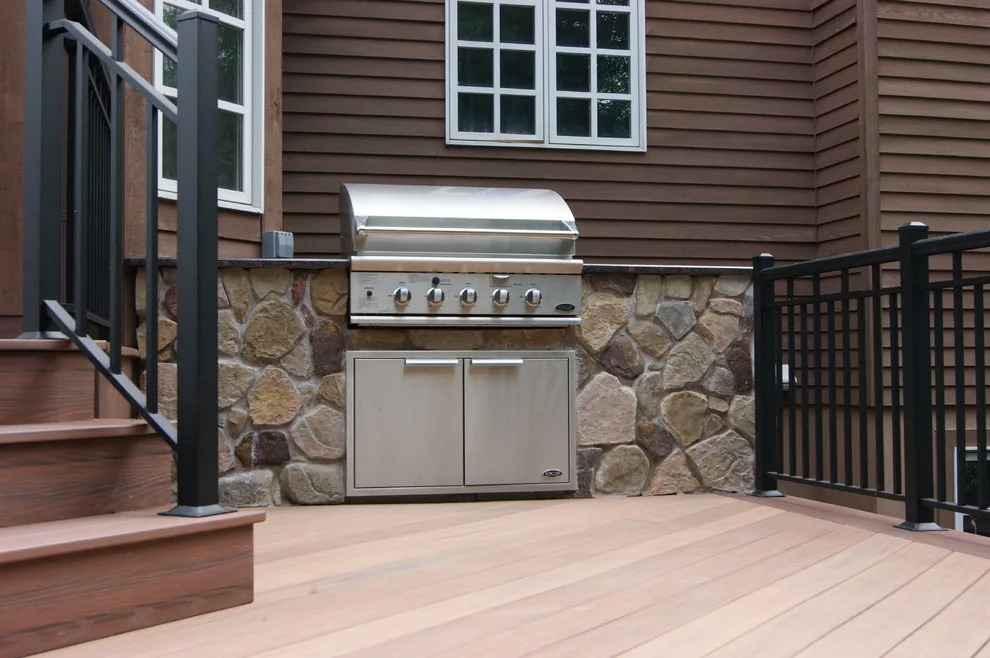 Sophisticated deck design from indoors to poolside by Deck Remodelers.com - Photo 6