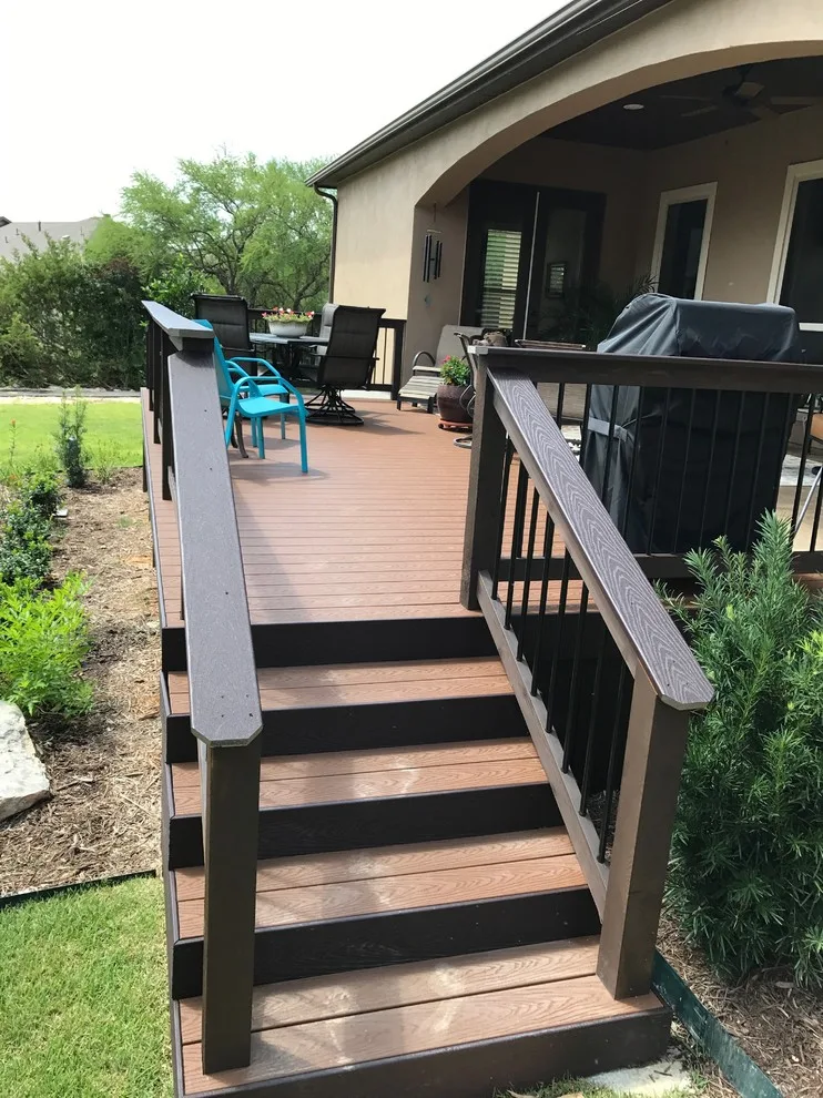Enhanced Composite with Railings: San Antonio, TX by Diamond Decks - Photo 8