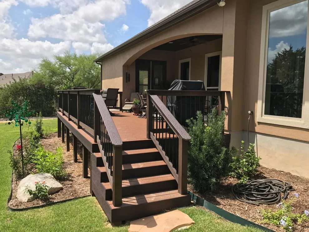 Enhanced Composite with Railings: San Antonio, TX by Diamond Decks - Photo 3