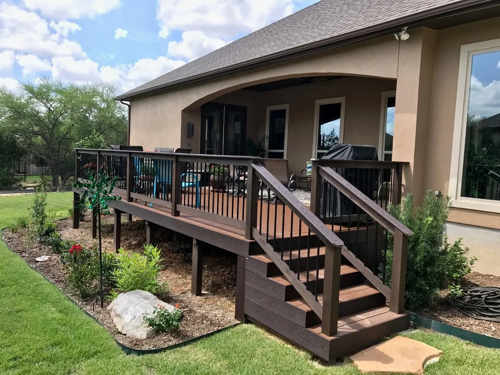 Enhanced Composite with Railings: San Antonio, TX by Diamond Decks - Photo 7