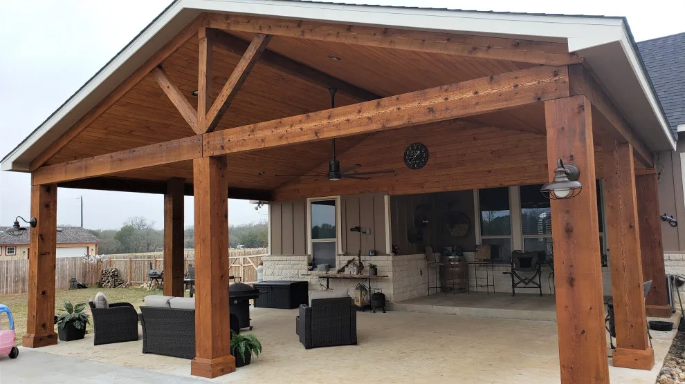 Elgin TX Patio Shelter by Archadeck Of Austin - Photo 3