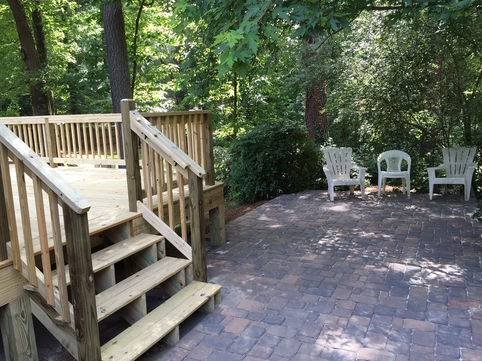 Sandy Springs Deck and Paver Patio Addition by SHM Landscape - Photo 10