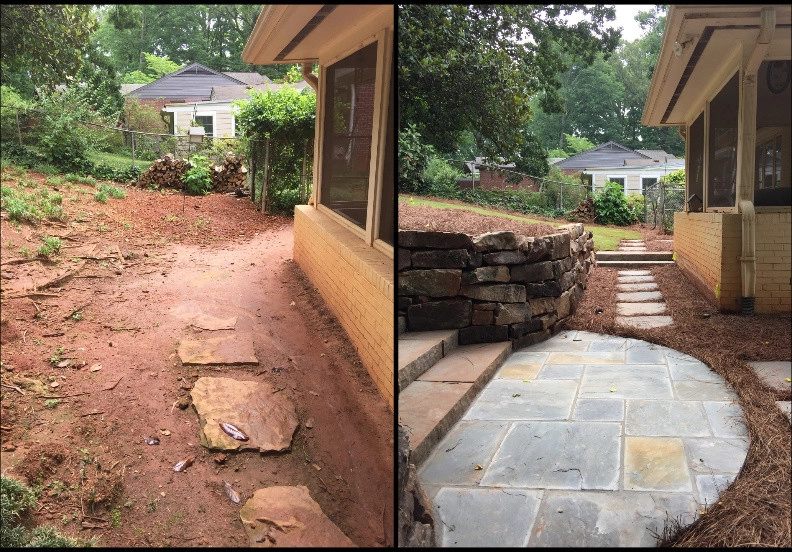 Druid Hills Back Yard Renovation by SHM Landscape - Photo 4