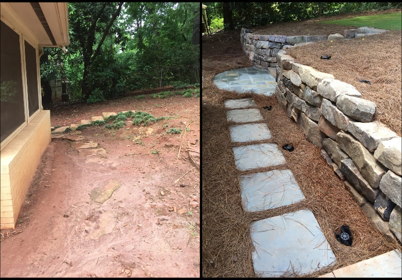 Druid Hills Back Yard Renovation by SHM Landscape - Photo 7