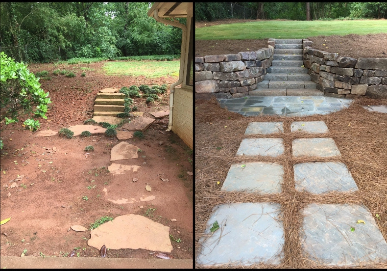 Druid Hills Back Yard Renovation by SHM Landscape - Photo 9