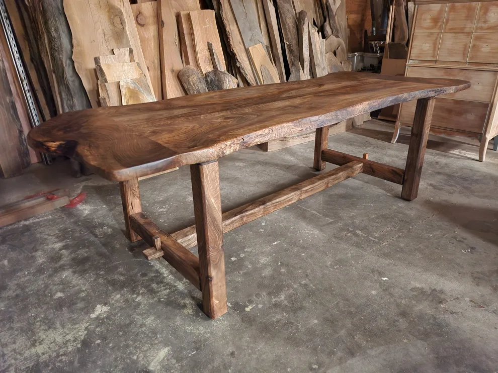 Walnut Dining Table by Diamond K Woodworks LLC - Photo 2