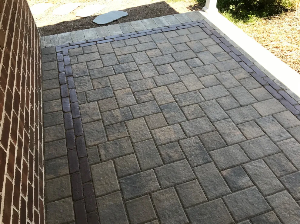 Entry pathway and porch covering by Stoney Mountain Construction - Photo 4
