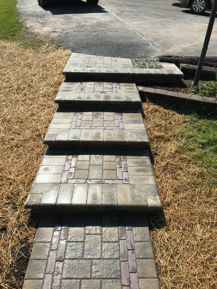 Entry pathway and porch covering by Stoney Mountain Construction - Photo 3