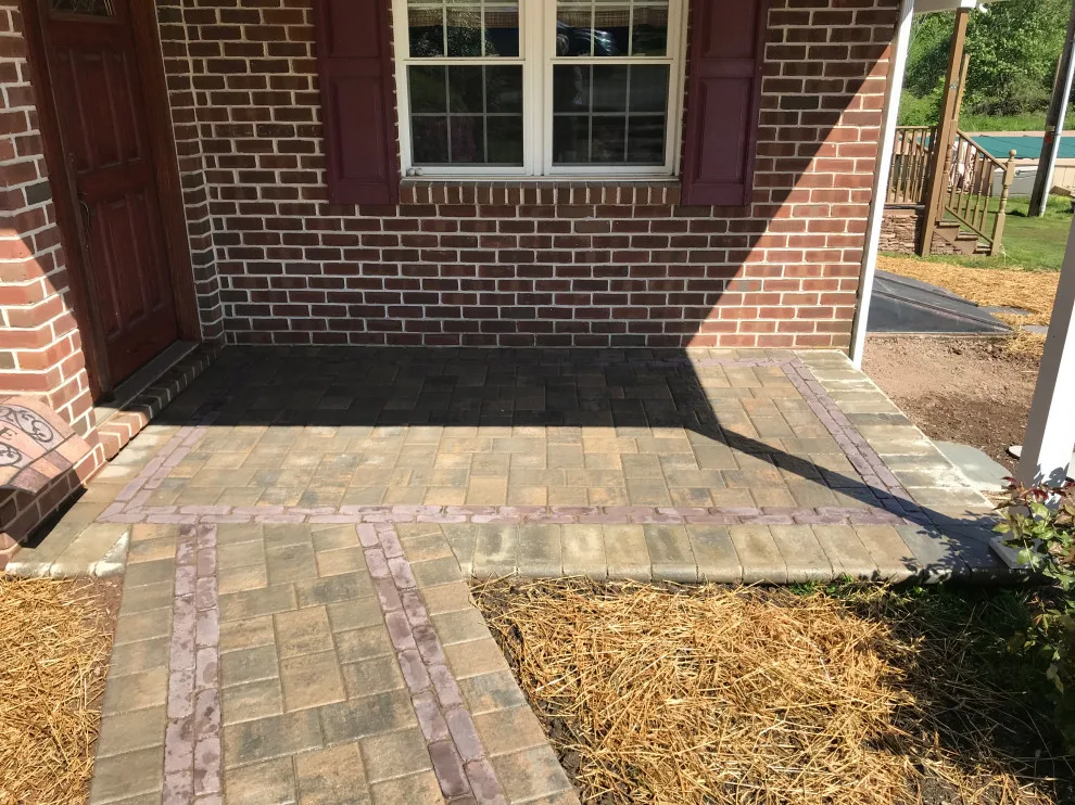 Entry pathway and porch covering by Stoney Mountain Construction - Photo 6