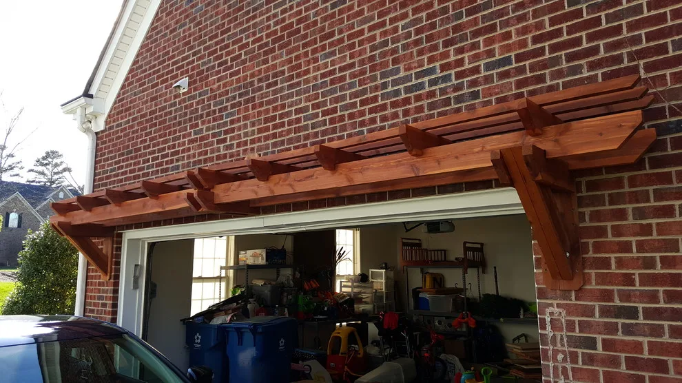 Outdoor Shutters and Attached Pergola by Good Charlotte Cedar - Photo 2