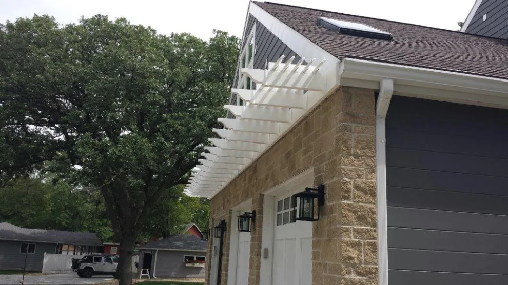 Eyebrow Garage Pergolas by Heartland Pergolas - Photo 5