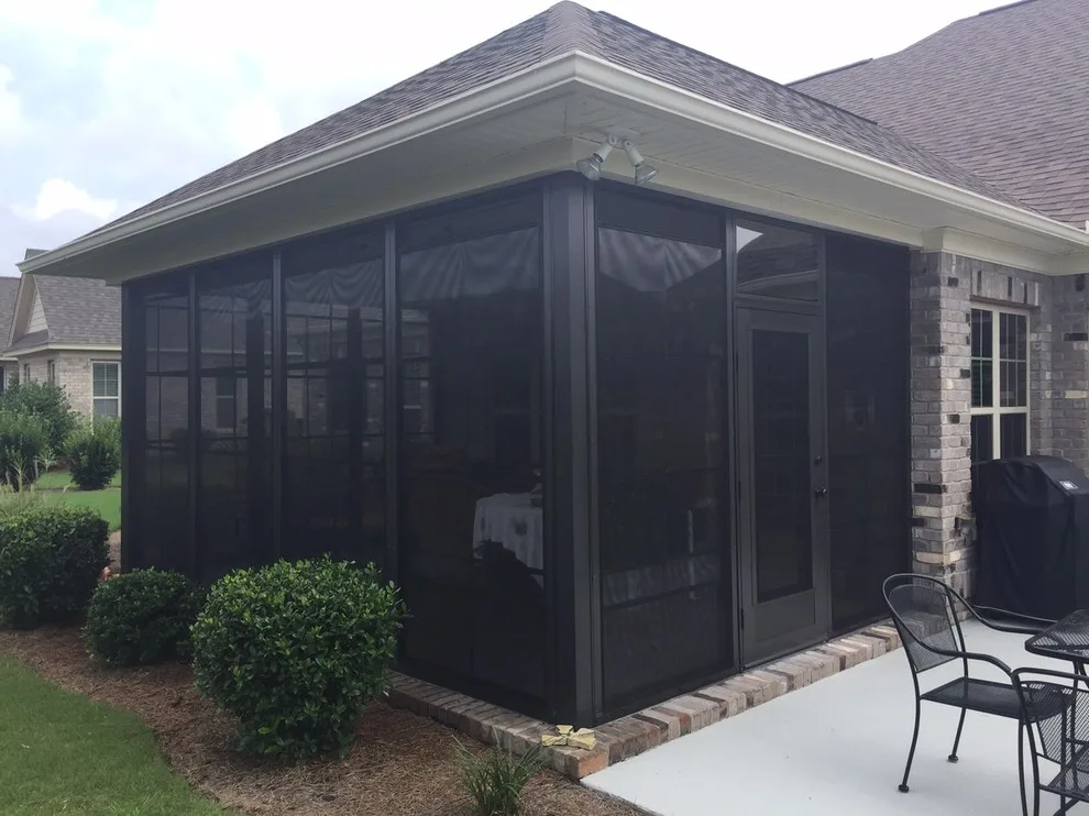 Eze Breeze Porch Installation by Screenmobile Of Wilmington NC - Photo 11