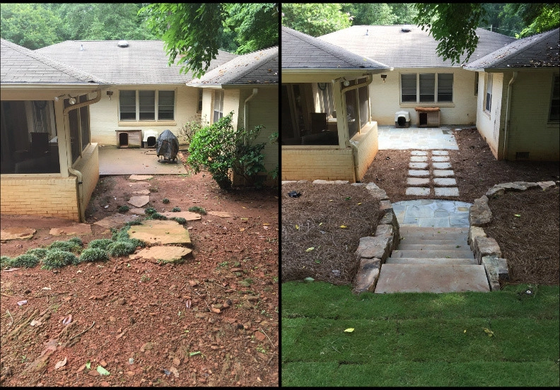 Druid Hills Back Yard Renovation by SHM Landscape - Photo 3